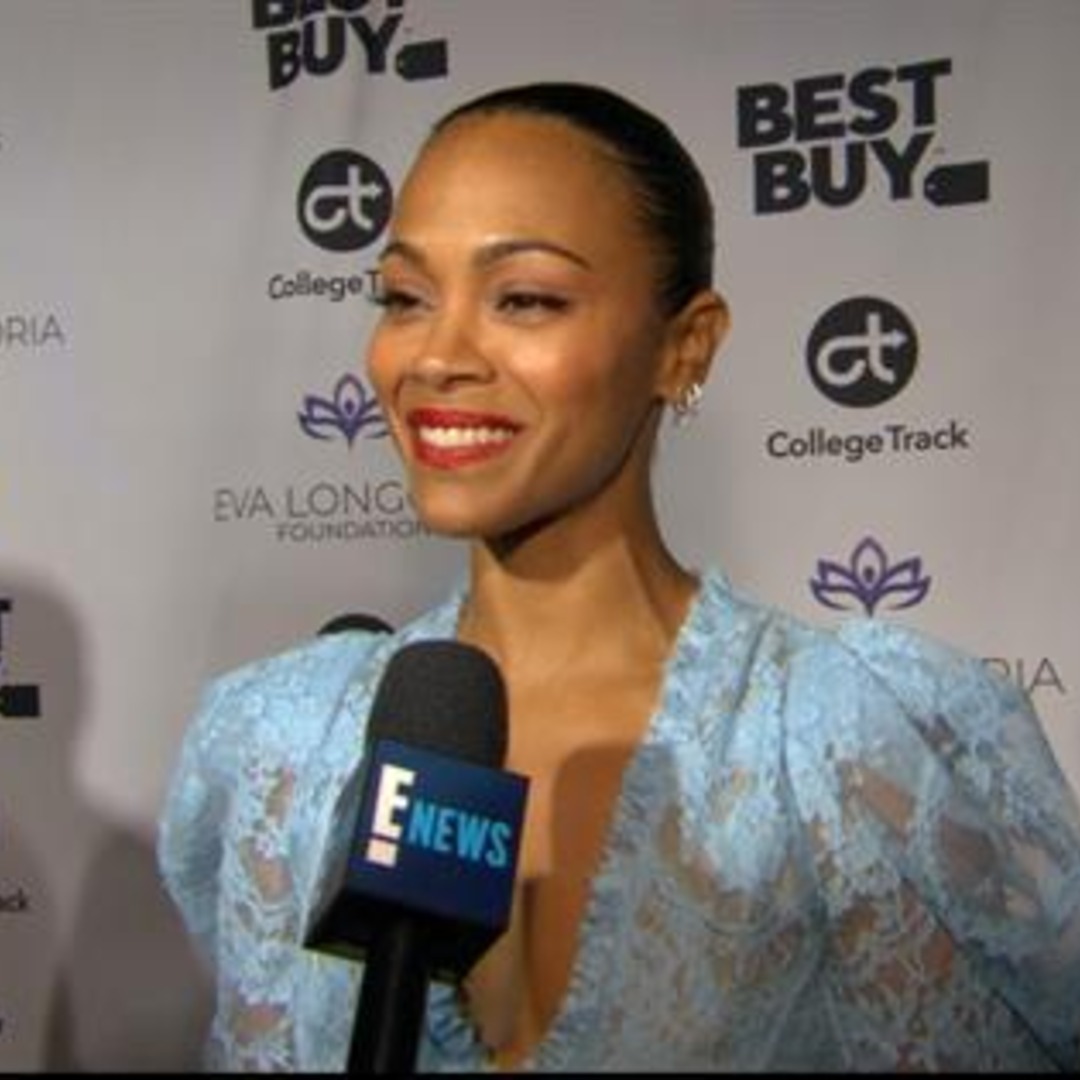 Zoe Saldana Opens Up on Date Night With Marco Perego - E! Online